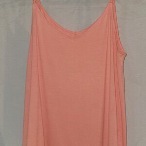 Torrid - Ladies, Super Soft Knits, Peach colored tank top, size 0